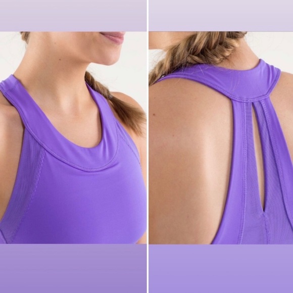 💜Lululemon Run Make It Count Tank-Power Pu… - Picture 5 of 15